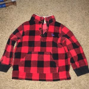 Plaid pull over